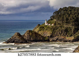 Heceta Head Historic Oregon Lighthouse