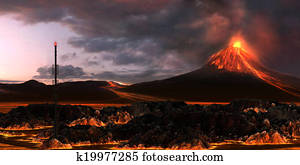 Volcanic Landscape Volcanic Landscape