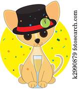 Chihuahua New Year Chihuahua New Year