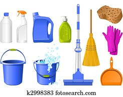 Cleaning icons Cleaning icons