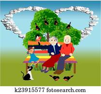 Day grandmother and grandfather, Day grandmother and grandfather,