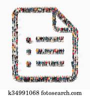 group people shape document group people shape document