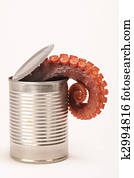 Octopus in a Can Octopus in a Can