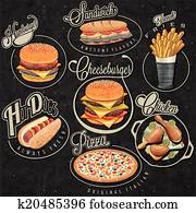 Drumstick Vectors | Our Top 1000+ Drumstick Clip Art ...
Retro Clip Art Food