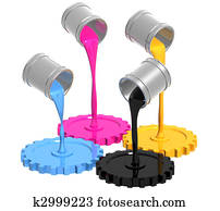 לוח צבעים, cmyk