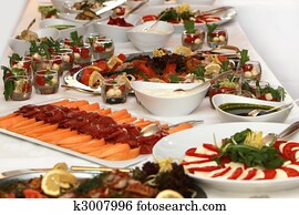 festive buffet
