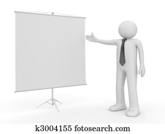 Man making presentation Man making presentation