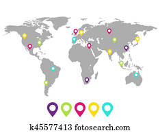 World map World map