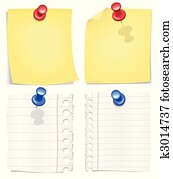 Scrap / Postit Vector Image