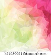 パステル 春 Polygonal 三角 クリップアート K Fotosearch