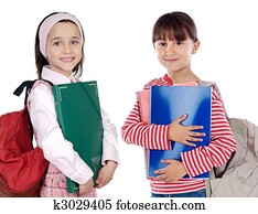 2 lány, diákok, jelent iskola