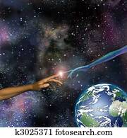 Alien Human touch Alien Human touch