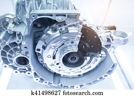 automóvel, transmissão, gearbox