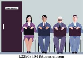 edad, y, búsqueda de empleo