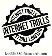 internet, trolls, sello de goma