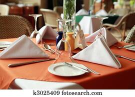 restaurant table restaurant table