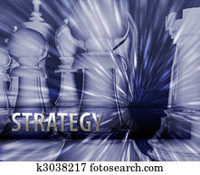 Business strategy illustration Business strategy illustration