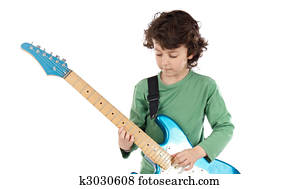 fiú, jottányi, elektromos gitár