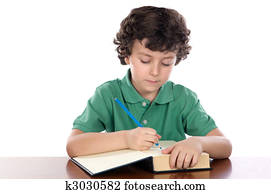 imádnivaló, gyermek, ír, alatt, könyv