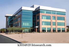 Large modern office building Large modern office building