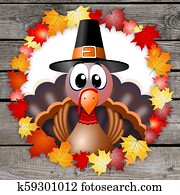 Thanksgiving turkey illustration Thanksgiving turkey illustration