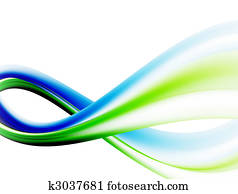 hd colorful wave clipart blue green