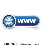 Website icon vector Website icon vector