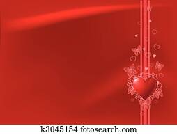 rojo, día de valentín, plano de fondo