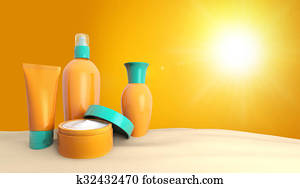 suntan cream suntan cream