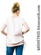 Woman wearing casual outfit