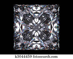 יהלום, נסיכה, חתוך