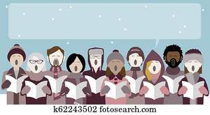 christmas carolers christmas carolers