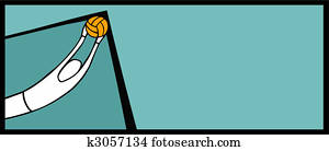 futbol, portero, gracioso, un, tiro