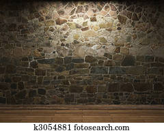 illuminated stone wall illuminated stone wall