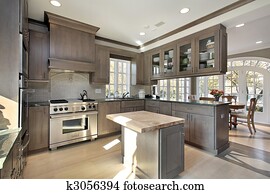 Kitchen in remodeled home Kitchen in remodeled home