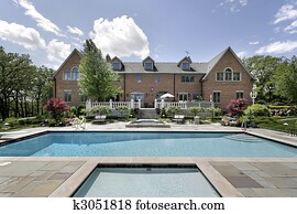 Mansion with swimming pool Mansion with swimming pool