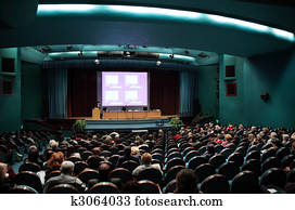 People on conference