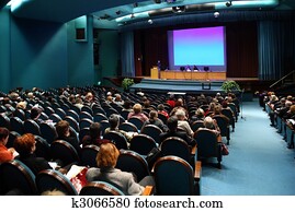 People on conference