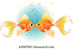 Two Fishes in love Two Fishes in love