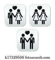 Wedding married hetero and gay Wedding married hetero and gay