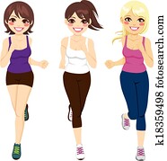 Women Athlete Runners Women Athlete Runners