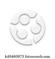 התחבר, כינוס, business., 3d, render, דוגמה