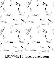 פילטים, מניח, seamless, וקטור, תבנית