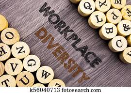 conceptual, letra de mano, texto, actuación, lugar de trabajo, diversity., concepto, significado, corporativo, cultura, global, concepto, para, incapacidad, escrito, en, de madera, abckground, con, cartas