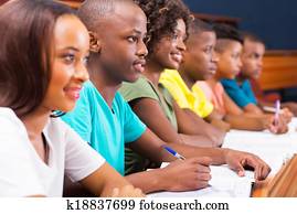 group of young african american college students group of young african american college students