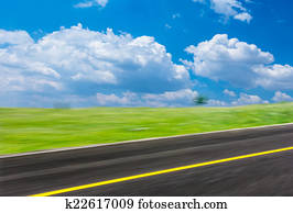 road in grassland road in grassland