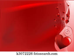 rojo, día de valentín, plano de fondo