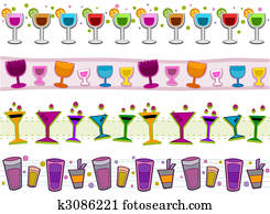 Cocktails Borders Cocktails Borders