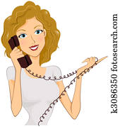 Girl on Phone Girl on Phone