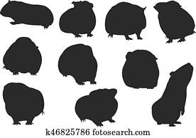Download Guinea Pig Clip Art | Our Top 695 Guinea Pig Vectors ...